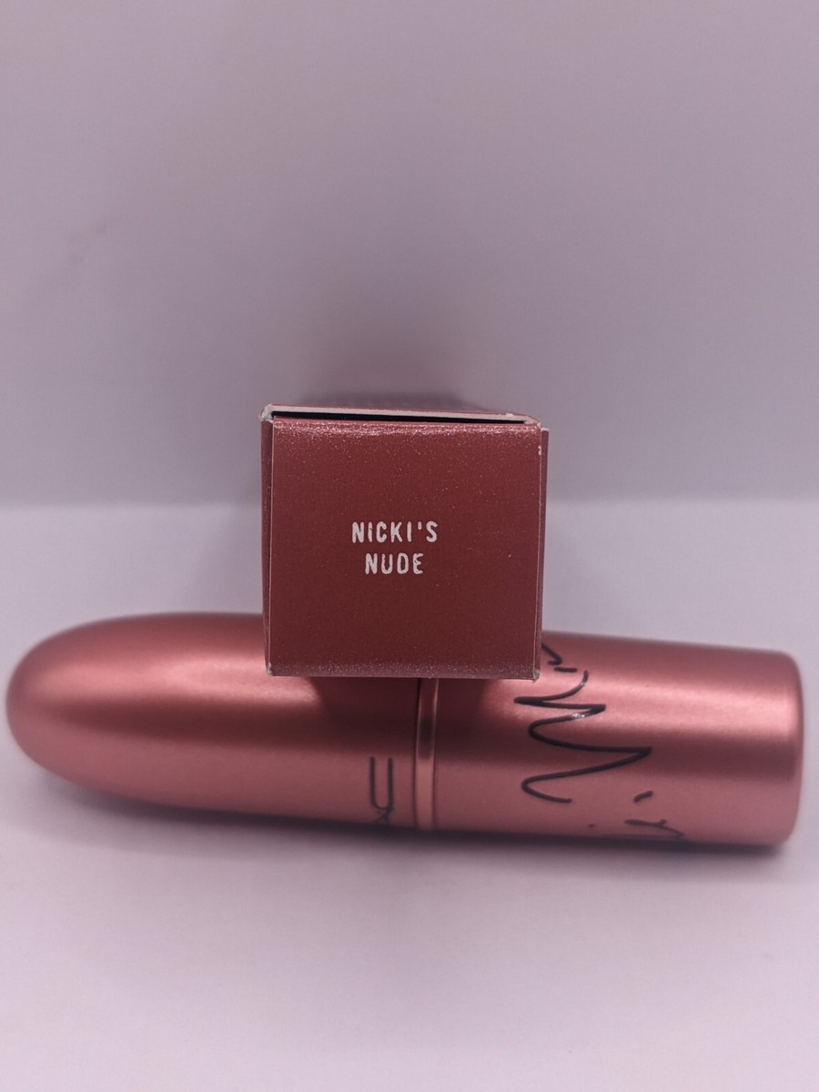 MAC Amplified Creme Lipstick Nicki Minaj in Nicki's Nude - New in