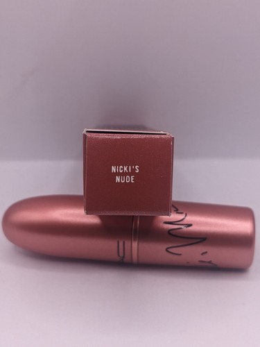 MAC Amplified Creme Lipstick Nicki Minaj in Nicki's Nude - New in Box - RARE! - Picture 5 of 6