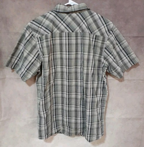 The North Face Hemd Herren mittelgrau kariert Kurzarm Knopfleiste Baumwollmischung - Bild 2 von 5