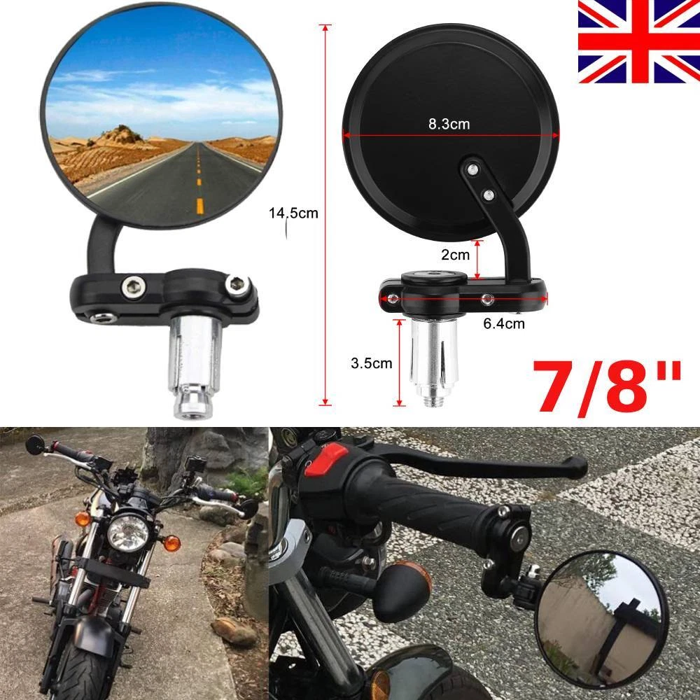 Universal bar end mirrors deals