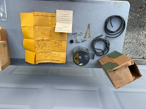 NOS 1953 1954 Chevy Car GM Accessory Windshield Washer bottle Kit Complete - Picture 8 of 13