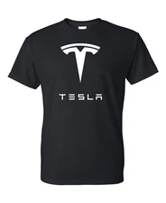 Tesla T-Shirt - All Design Colors + Sizes S-5XL and Youth Kids - Free Shipping