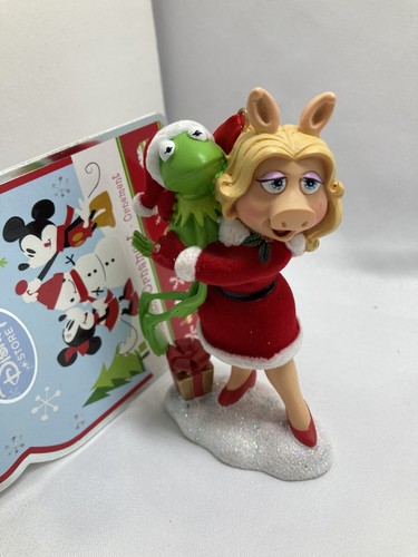 Kermit The Frog and Miss Piggy Disney Store Christmas Ornament The Muppets - Picture 10 of 14
