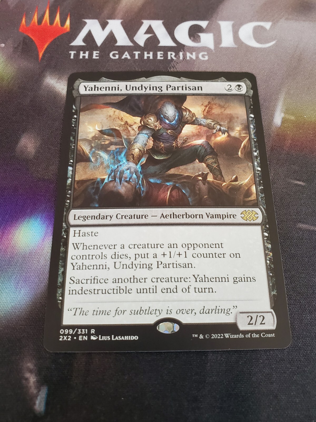 Magic The Gathering Card Yahenni, Undying Partisan Aether Revolt MTG Card (Moderately Played Condition) Aether Revolt Magic Card Magic The Gathering Card Yahenni, Undying Partisan Aether Revolt MTG Card (Moderately Played Condition) Aether Revolt Magic Card