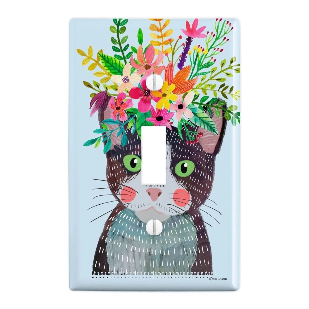 Cat switch plate covers cheap