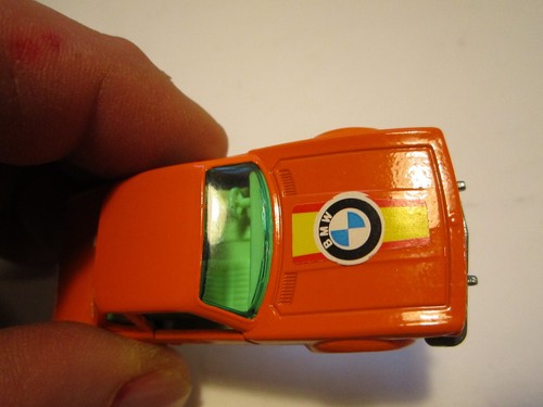 Vintage 1976 Matchbox Superfast No. 45 BMW 3.0 CSL Orange Lesney England NM - Picture 7 of 8