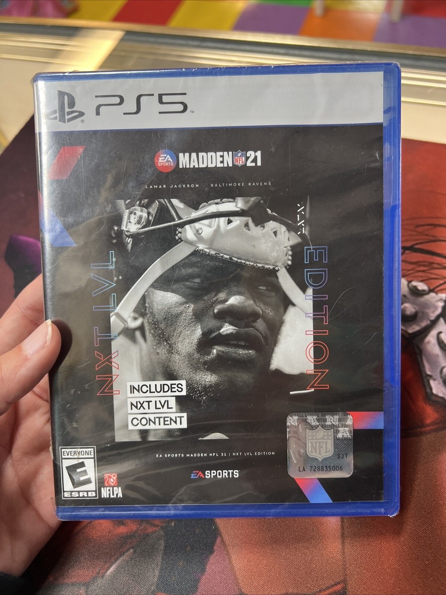 MADDEN 21 NXT LVL (Sony PlayStation 5, PS5) Brand New Sealed