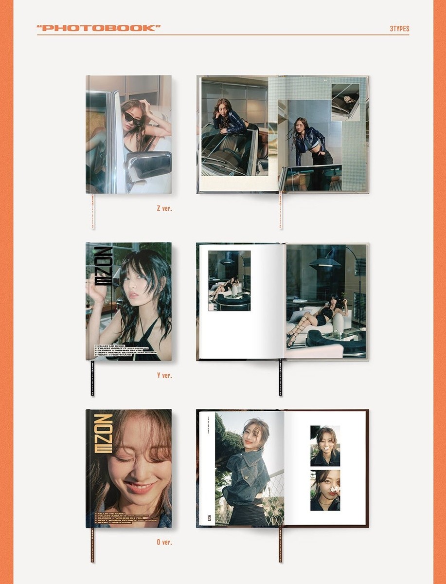 TWICE JIHYO ZONE アルバム3種セット④ ZONE (O ver.) - Twice Official Store