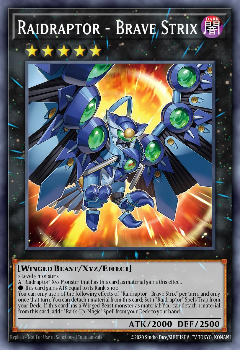 Raidraptor Brave Strix - PHNI-EN046 Super Rare | Yu-Gi-Oh! Card | eBay