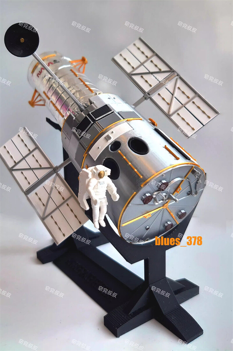 NUEVO TELESCOPIO ESPACIAL HUBBLE ESCALA 1/72 HST modelo juguete pintado colección de regalos