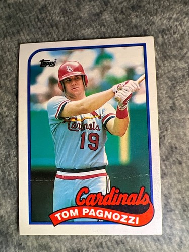 1989 Topps - #208 Tom Pagnozzi (pre-owned)