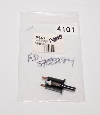 Dacor 108209 Plunger Switch DYR36/48 