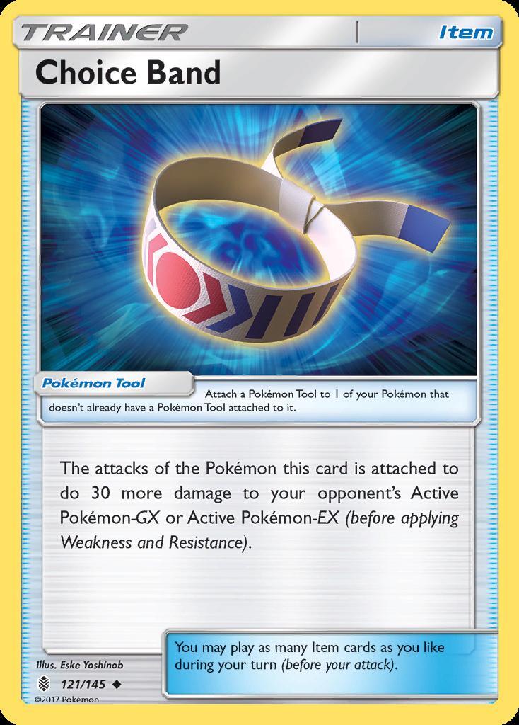 Pokemon Choice Band (121/169) Guardians Rising LP