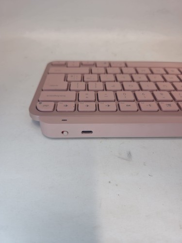 Logi MX Keys Mini Wireless Keyboard 920-010474 Rose Pink Fully Working - Photo 3/6