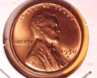 1950-D LINCOLN WHEAT CENTS VERY CH/BU ~ 1210-33*
