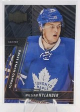 William Nylander 2016-17 Fleer Showcase Metal Universe Rookie Card #MU-30 Leafs. rookie card picture
