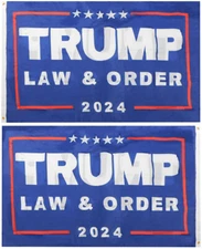 Premium DOUBLE-SIDED Trump Vance 2024 Flag 3x5 3Ply Make America Great Again R15