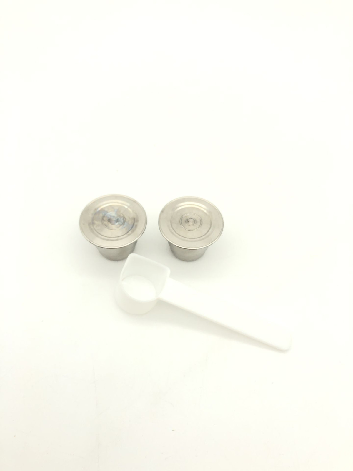 Coffee capsule, refillable, reusable, Nespresso capsule, 2 pieces