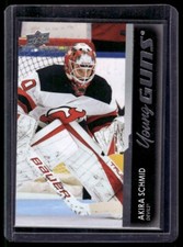 2021-22 Upper Deck Young Guns Akira Schmid Rookie #716 New Jersey Devils
