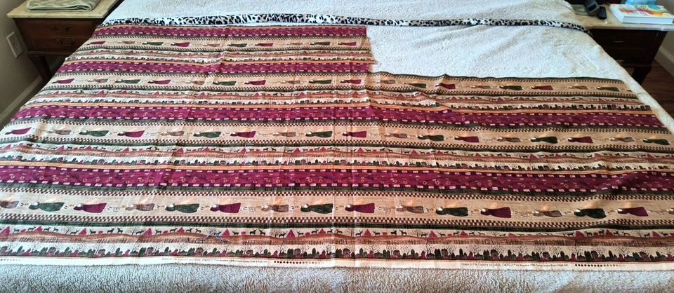 Benartex Peace in the Country Xmas Angels Fabric cotton lightweight - Image 2 of 4