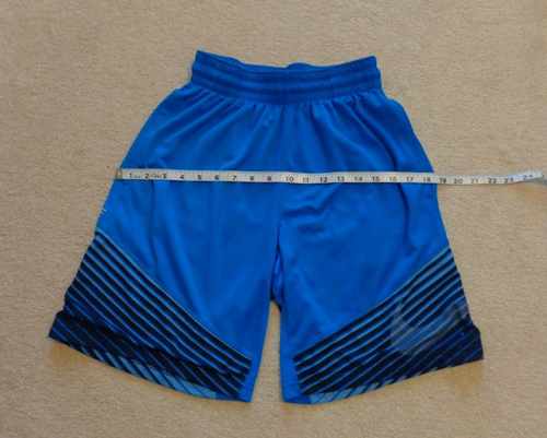 Nike Dri-Fit Elite Basketball Boy’s Shorts Blue Color Pockets Size S - Picture 5 of 9