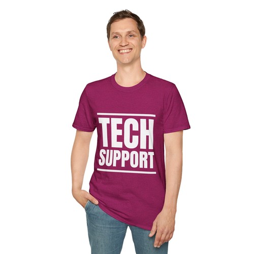 Camiseta Tech Support Unisex, Regalo para Profesionales de TI, Divertida Camisa Geek, - Imagen 41 de 114