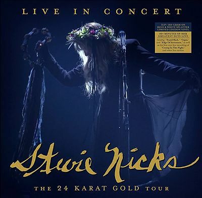 Live In Concert The 24 Karat Gold Tour  (Blue & White Splatter Vinyl 2LP) [VINYL