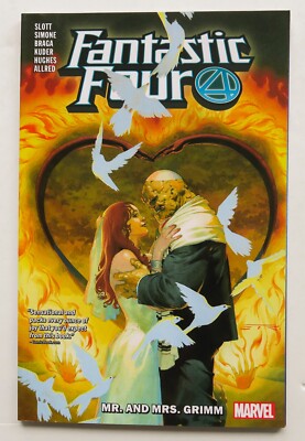 Fantastic Four Vol. 2 Mr. And Mrs. Grimm Marvel Graphic Novel Comic Book