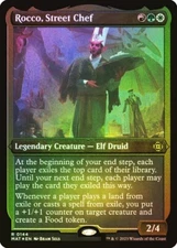 Rocco, Street Chef (Foil Etched) - MAT - Rare - MTG Magic Pack fresh