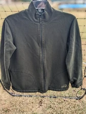 LAUREN RALPH LAUREN Petites Green Full Zip Women Shirt P/P