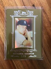 2007 Topps Sterling GOLD /9 Roger Maris #219 SSP New York Yankees