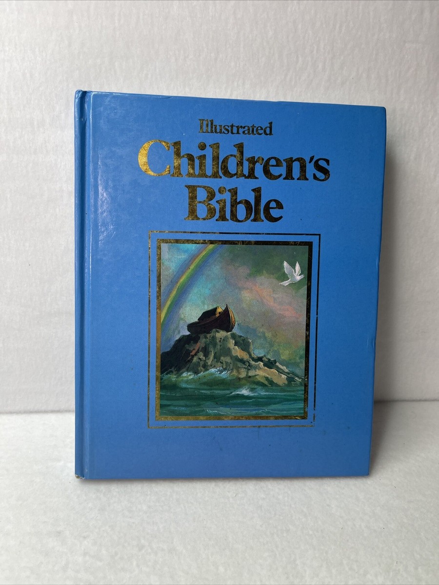 アンティーク!THE CHILDREN'S BIBLE The Children's Bible Illustrated Hardcover Golden Press New
