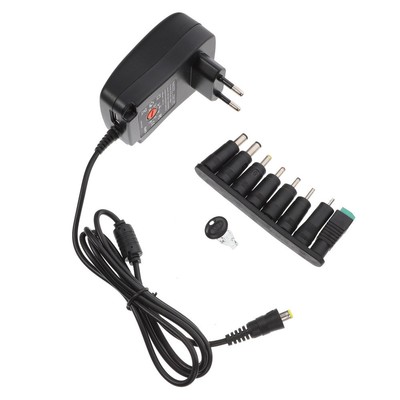 1 Set Multi-Voltage Umschaltbares Netzteil AC-DC-Adapter (EU-Stecker)