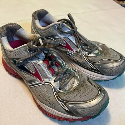 Brooks Ghost 8th Edition Running Shoes Women's Size 10 Metallic
