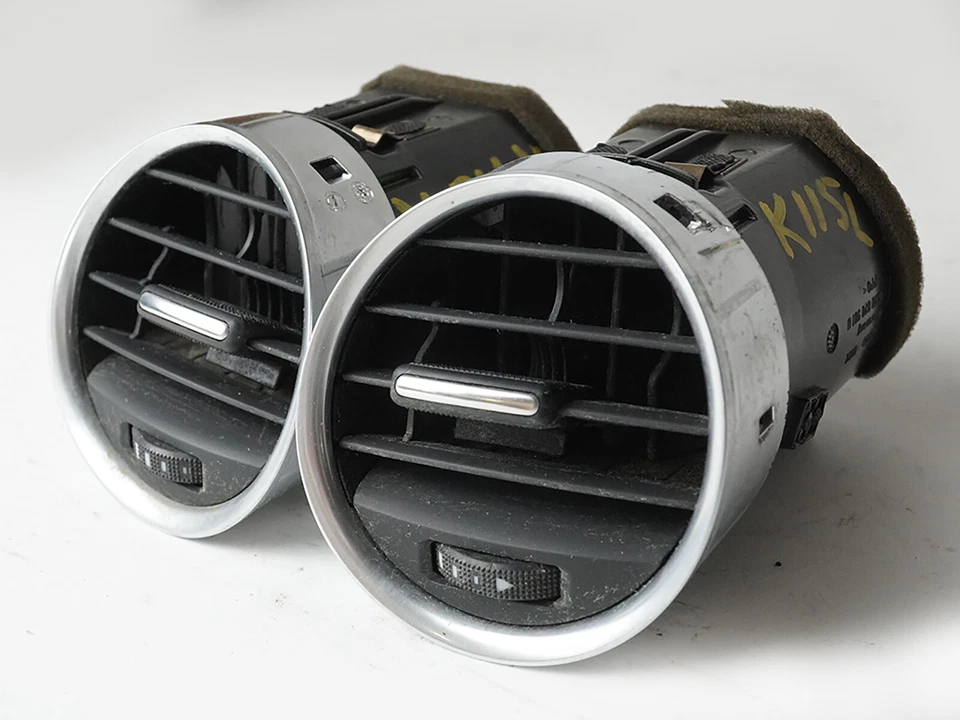 Juego de 2 boquillas de ventilación de aire izquierda derecha para Audi A4 S4 2002-2009 OEM Foto 3 de 4