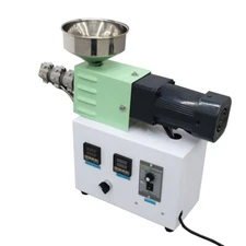 110V Plastic Extrusion Processing Machine 3D Print Single Screw Heating Extruder