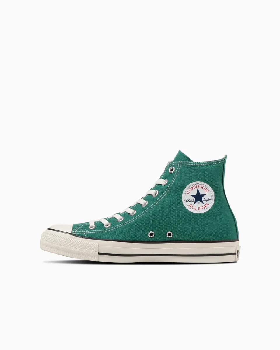 Converse all star hi green deals