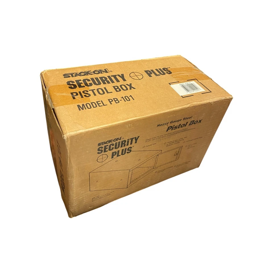 Stack-On Security Plus Pistol Lock Box Model PB-101 - Image 3 of 4