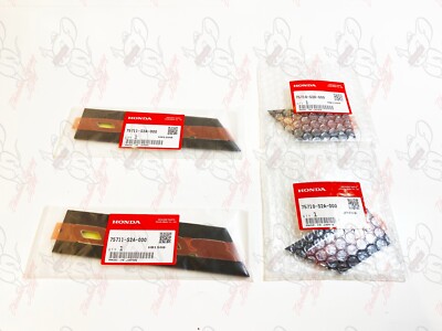 HONDA Genuine S2000 AP1 AP2 Fender Side Chrome Emblem Badge Right & Le - Foto 8