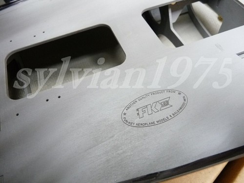 FUNKEY Scale Fuselage HUGHES 500D .60 (700) Size BLUE + Landing Skid NIB - Picture 13 of 21