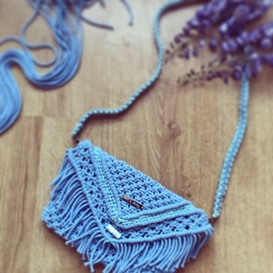 macrame clutch