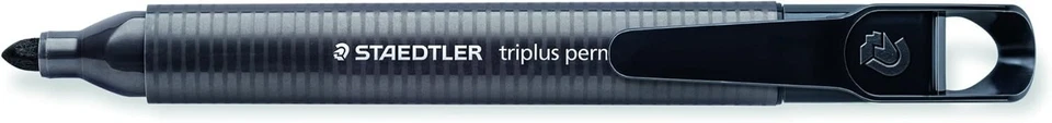 STAEDTLER triplus permanent marker 3552-S BK4 Bullet Tip Permanent Marker 4PK -- - Image 2 of 4
