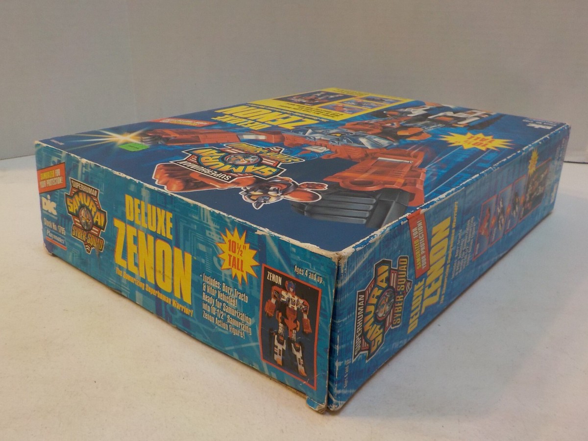 Human Player ヒューマンプレイヤー　黒　白　2点セット　バンダイ N G0607 Deluxe Zenon 1994 Playmates Super Human Samurai