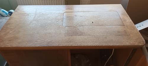 nähmaschine antik im Schrank - Bild 2 von 4