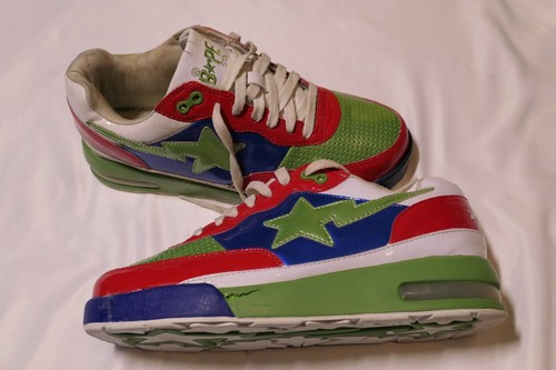 bapesta red blue