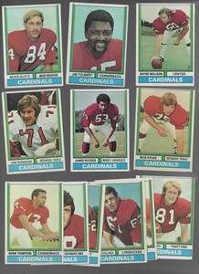 1974 Topps Football ST. LOUIS CARDINALS Near Team Set Lot | eBay