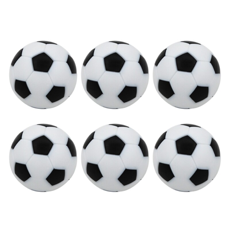 6 Pcs Official Tabletop Game Table Footballs Accessories eBay
