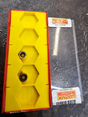 Qty 2 Sandvik MB-07TH200VM-10L MB 07TH200VM 10L 1025 Grade Carbide Inserts