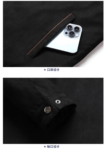 Winter Men Cargo Jacket Casual Warm Fleece Thicken Zipper Coat Streetwear - Bild 8 von 12