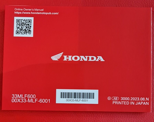 Honda Betriebsanleitung NT1100 2023 FRANZÖSISCHE SPRACHE 33MLF600 - Bild 2 von 4